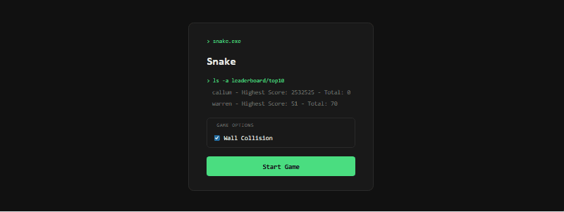 Snake Game